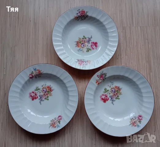 БГ порцеланови чинии