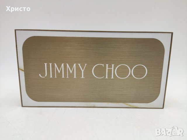 Jimmy Choo метална табела рекламна