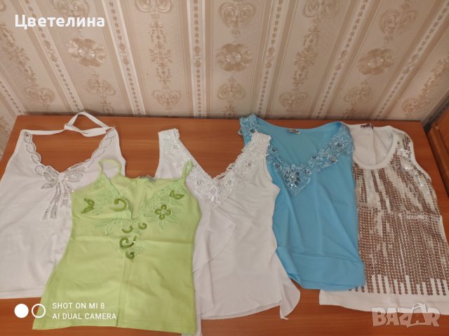 Летни дамски дрехи размер S/M, снимка 4 - Тениски - 36820605