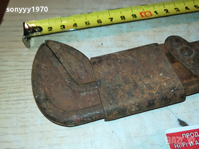 стар раздвижен ключ внос германия 1904221204, снимка 5 - Антикварни и старинни предмети - 36505832