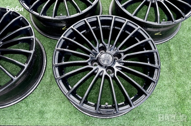 Джанти 4/100/17 Brock, снимка 6 - Гуми и джанти - 53137949