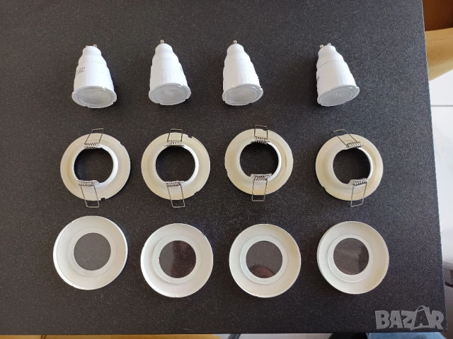 led лунички за баня, снимка 2 - Лед осветление - 50996035