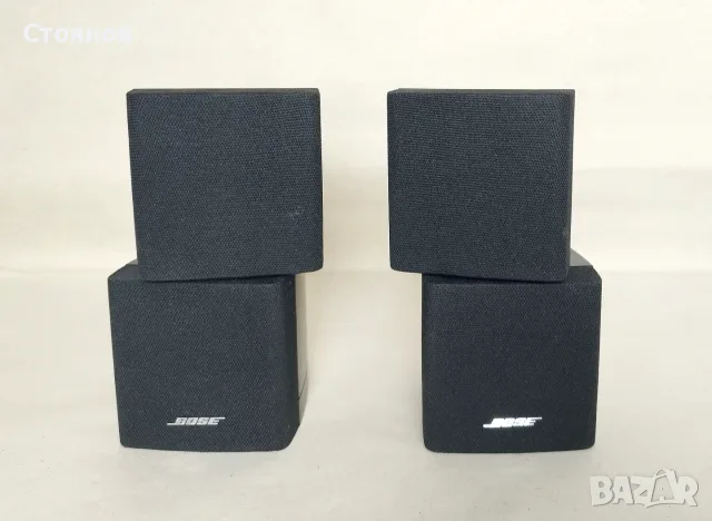 Чифт оригинални черни колонки BOSE Double Cube