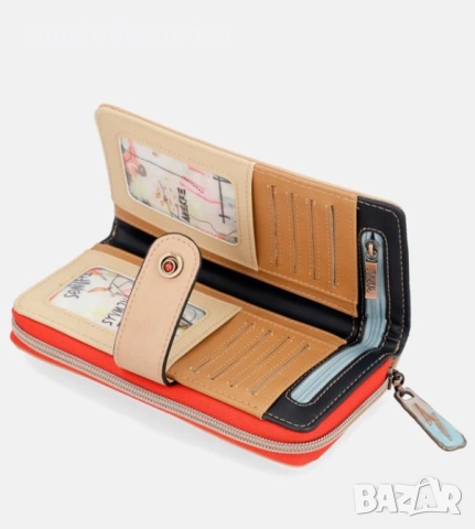 Anekke дамски портфейл / кожено портмоне Анеке - Испания, снимка 4 - Портфейли, портмонета - 52131684