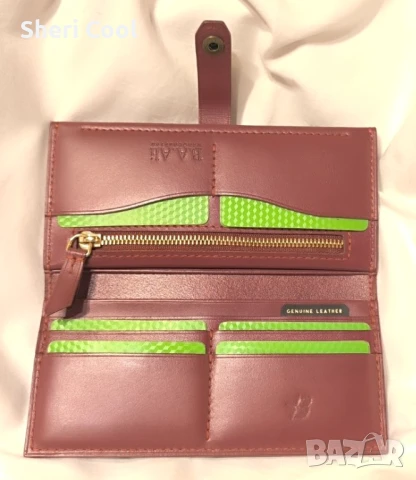 B.A.Ali Clutch Wallet с RFID защита, снимка 6 - Портфейли, портмонета - 51239855