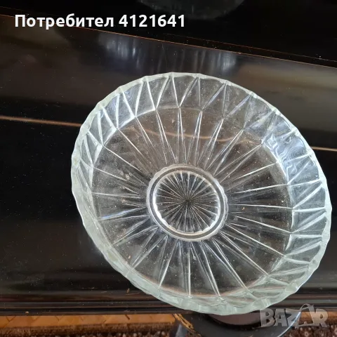 Кристална купа за плодове, голяма, снимка 2 - Сервизи - 56131947