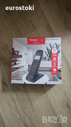 Стационарeн безжичен телефон Logicom Vega 150 Фиксиран WLAN без телефонен секретар - Solo, снимка 3 - Стационарни телефони и факсове - 52092715