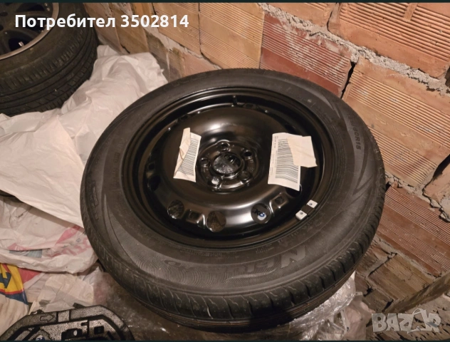 Пълно размерна нова гума с джанта 5х100 185 60/15 , снимка 3 - Гуми и джанти - 53812478