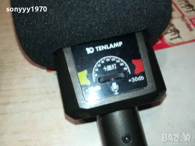 TENLAMP-МЕТАЛЕН МИКРОФОН ОТ ФРАНЦИЯ 1910251928, снимка 13 - Микрофони - 52109762