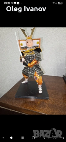 японска кукла самурайски водач и гейша, снимка 4 - Кукли - 53243896