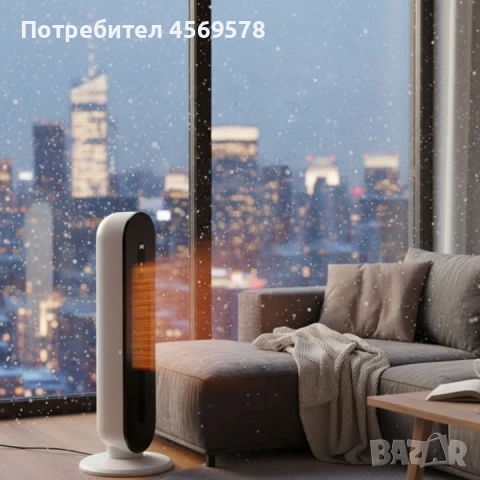 Hotvex Tower Heat - Вертикалният отоплител, който стопля дома ти за минути, без излишен разход🔥, снимка 3 - Отоплителни печки - 52069903