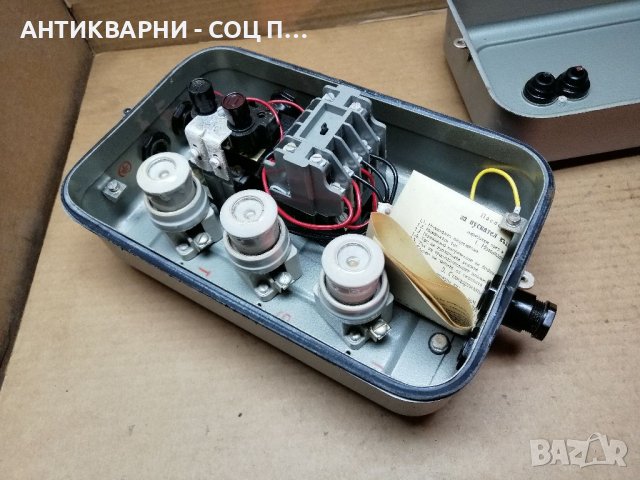 Соц НОВА Българска Ел. Кутия ЕЛПРОМ / 1972 г. , снимка 9 - Антикварни и старинни предмети - 41189904