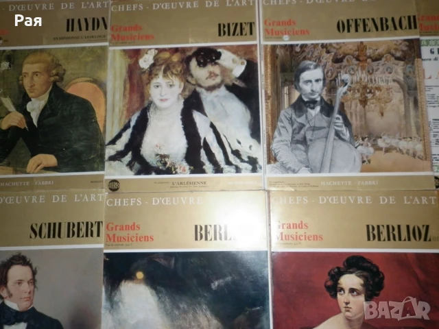 Колекция от немски плочи Chefs-d'oeuvre de l'art Grands Musiciens, снимка 1