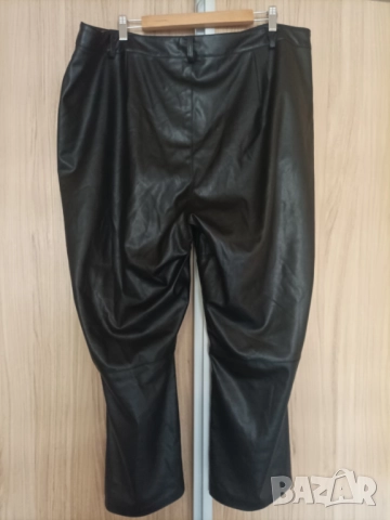 Макси кожен панталон , снимка 2 - Панталони - 52845773