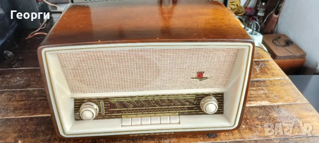 Лампово Радио Nordmende Elektra, снимка 3 - Радиокасетофони, транзистори - 50631239