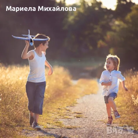 Детски самолет от стиропор., снимка 1