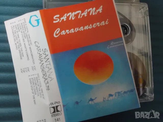 Santana – Caravanserai - аудио касета музика