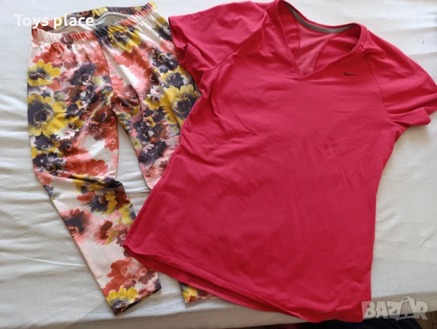 XL Лот тениска Nike и шарен клин, снимка 2 - Тениски - 51063480