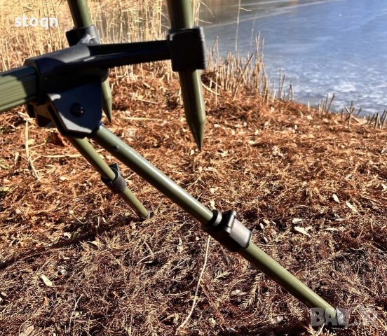 Шаранджйиска стойка за 3 броя въдици , снимка 4 - Такъми - 53004250