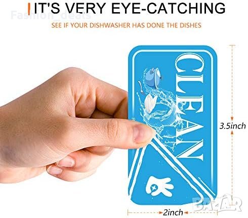 Нов Двулицев Магнит за съдомиялна машина Знак за Чисто мръсно Дом , снимка 6 - Други стоки за дома - 41933461