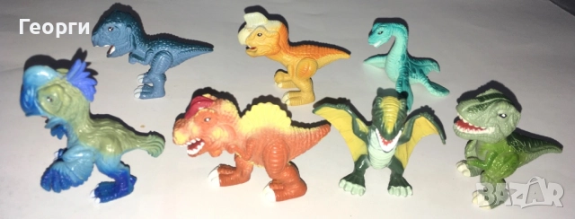 Лот 6 мини динозаври на Dinofroz от Италия., снимка 2 - Фигурки - 52842353
