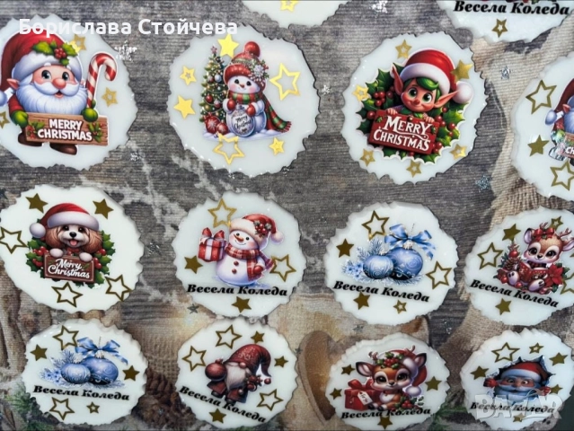 Коледна магнити, снимка 2 - Коледни подаръци - 52307633