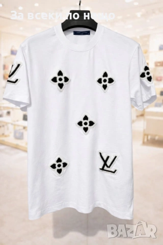 Louis Vuitton Мъжка Тениска👕Мъжка Блуза С Къс Ръкав - Различни Цветове Код Urban7, снимка 2 - Тениски - 53666268