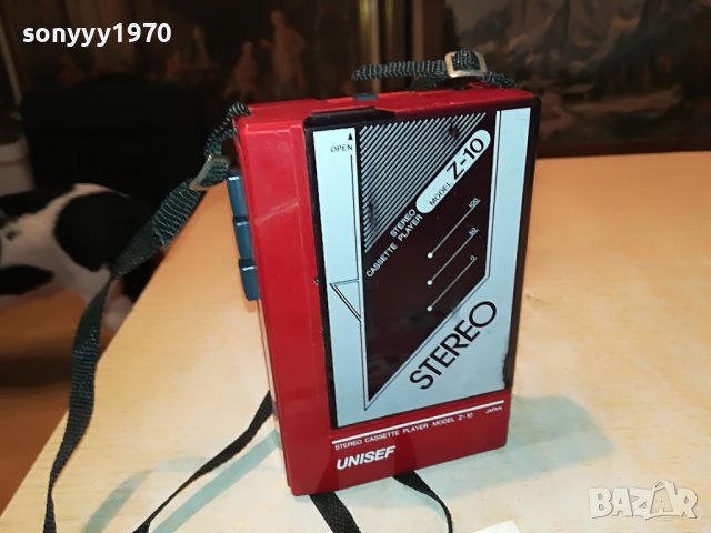 UNISEF Z-10 WALKMAN-MADE IN JAPAN-ВНОС FRANCE 1311222003, снимка 8 - Радиокасетофони, транзистори - 38660554