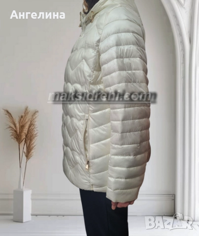 Дамско преходно яке от мек шушляк с лека вата., снимка 3 - Якета - 52386223