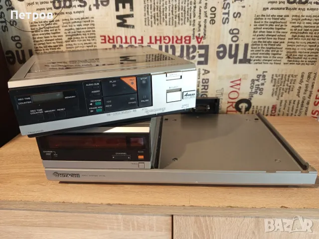 Ретро VHS Видео"Hitachi"VT-7E., снимка 10 - Плейъри, домашно кино, прожектори - 49516350