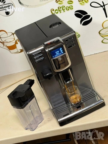 Кафемашина кафе автомат Saeco Incanto с гаранция, снимка 5 - Кафемашини - 53171140