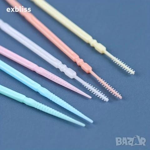 Интердентални четки за еднократна употреба 100бр., снимка 5 - Други - 50761143