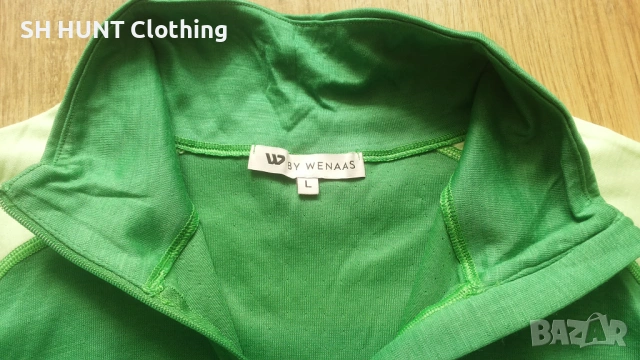 WENAAS KIWI 20 Gents Polo Zip 48% Merino Wool размер М / L термо блуза - 2317, снимка 10 - Екипировка - 53748553