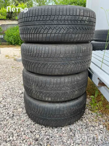 Оригинални Audi алуминиеви джанти 20" с гуми Continental CrossContact Winter 265/50 R20, снимка 3 - Гуми и джанти - 50246308