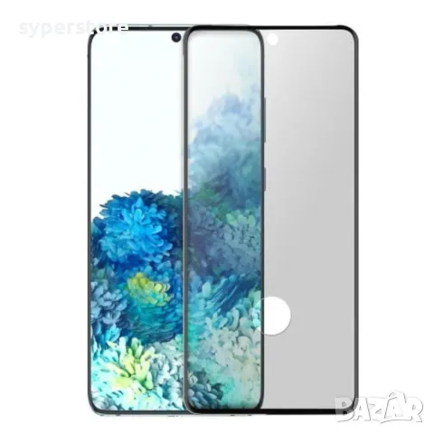 Стъклен протектор за Samsung Galaxy S20, Digital One SP1011, Hole, FullGlue Black 5D, лепило по цяла, снимка 2 - Фолия, протектори - 49373792