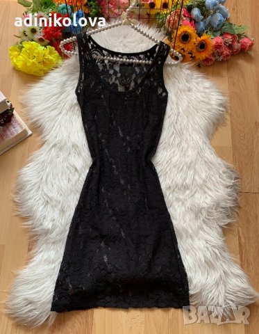 Дантелена плажна рокля/туника, снимка 1