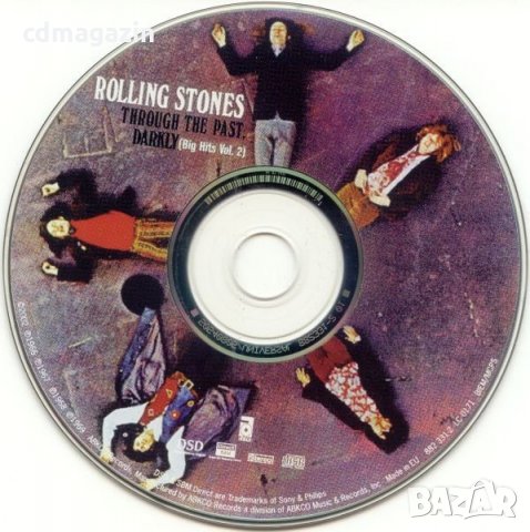Компакт дискове CD Rolling Stones* – Through The Past, Darkly, снимка 3 - CD дискове - 35886853
