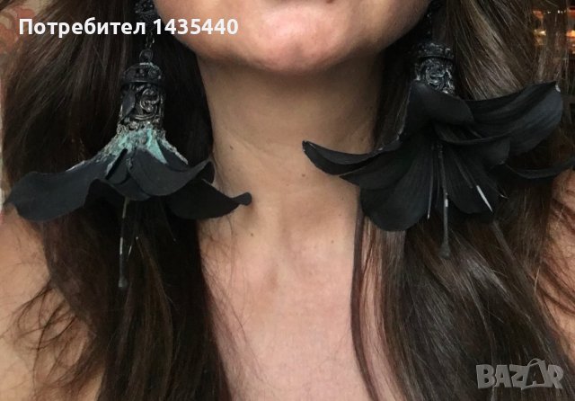 Обеци от серията “Тайната градина” на дизайнерката Анелия Милчева, снимка 9 - Обеци - 41676337