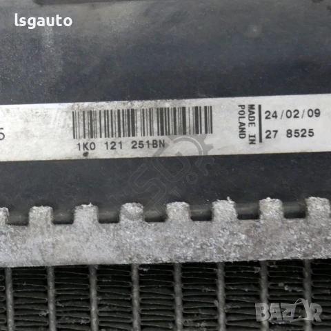 Воден радиатор Volkswagen Golf VI 2008-2016 ID:148586, снимка 3 - Части - 51401404