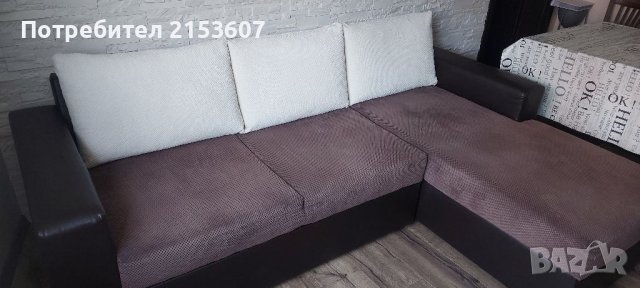 ПРОМОЦИЯ  продавам ъглов диван, снимка 2 - Дивани и мека мебел - 41765321