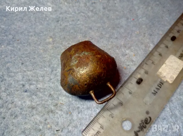 СТАРА ХЛОПКА РЪЧНА ИЗРАБОТКА ПОМЕДНЕНО КОВАНО ЖЕЛЯЗО 47802, снимка 5 - Антикварни и старинни предмети - 47606313