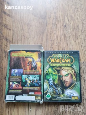 world of warcraft the burning crusade dvd rom - видео игра 3 диска в комплекта , снимка 4 - Игри за PC - 41486833