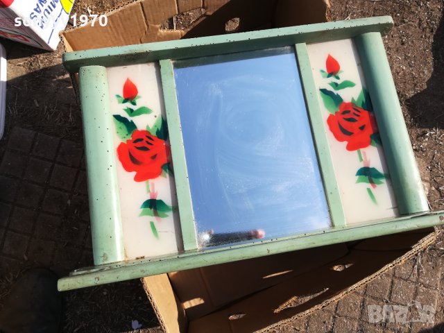 старо огледало-антик 0602221009, снимка 10 - Антикварни и старинни предмети - 35688393