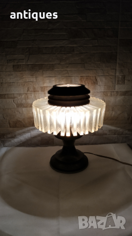 Стара настолна нощна лампа  - Антика, снимка 8 - Антикварни и старинни предмети - 36306724