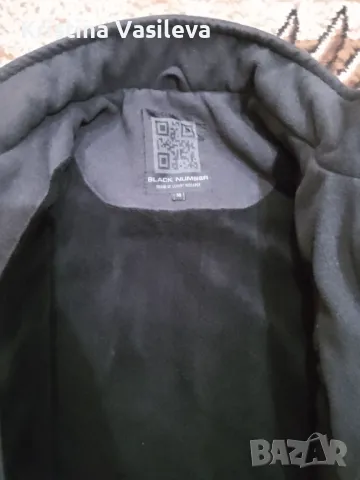 Мъжко сиво палто., снимка 2 - Якета - 47625509