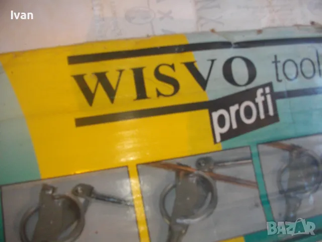 ф12мм-ф15мм НОВ НЕМСКИ ТРЪБОГИБ РЪЧЕН УРЕД ЗА ОГЪВАНЕ НА ТРЪБИ WISVO Tools Profi 85см/2,2кг, снимка 6 - Други инструменти - 47688665
