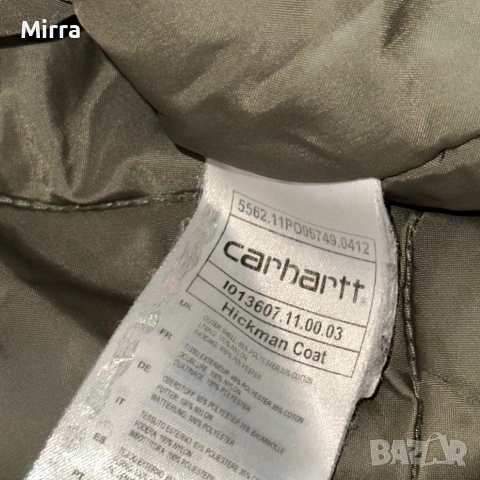 Carhartt Parka Jacket, снимка 4 - Якета - 52044702