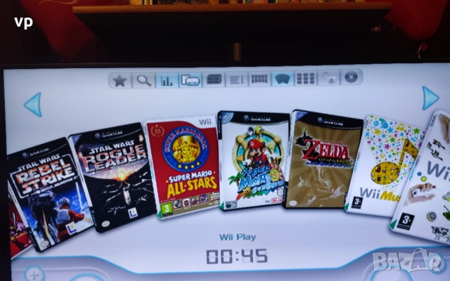 Хакната КОНЗОЛА Nintendo, Нинтендо WII с МНОГО ИГРИ! Mario, Zelda, Sonic, SEGA... пълен комплект !!!, снимка 13 - Nintendo конзоли - 52020909