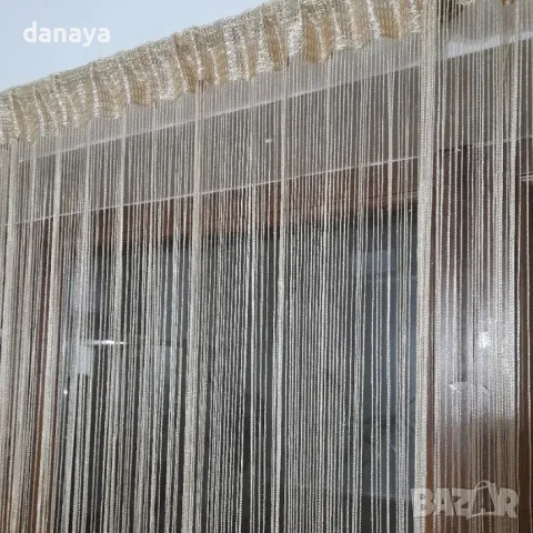 5815 Ресни за врата завеса перде, различни цветове, 100x200cm