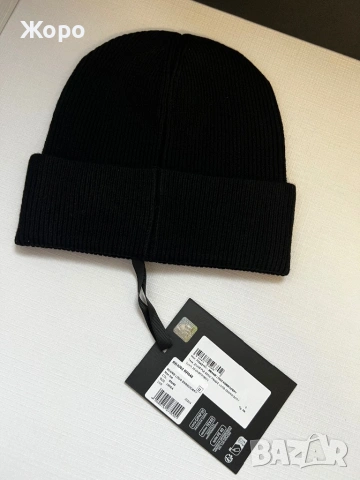 Оригинална Just Cavalli Черна Beanie Шапка – Златна Бродерия Лого – Нова с Етикети – Луксозен Дизайн, снимка 7 - Други - 53506723